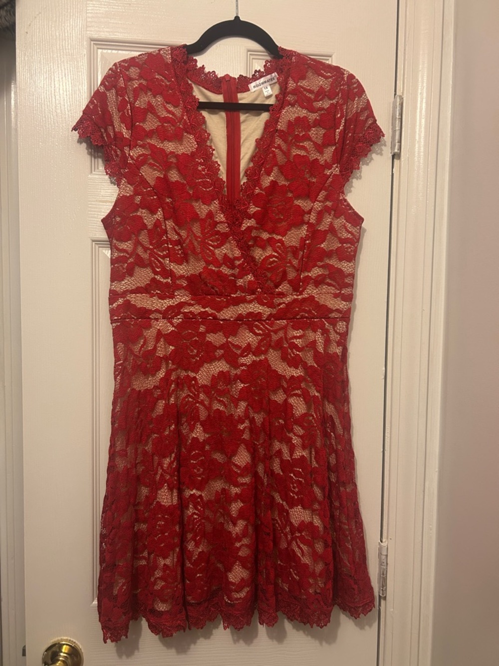 Red Lace Dress ROOMMATES
